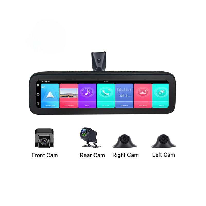 4G 2+32 GB ADAS ADAS Zrcalno zrcalo Dash Cam
